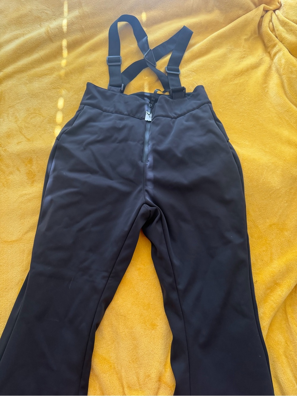 ASOS Black Ski pants  with Detachable Suspenders